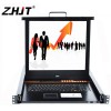 KVM切換器8口 縱橫九天ZHJT ZH1708AC  CAT5網(wǎng)口KVM切換器 17液晶8口 含8個轉(zhuǎn)接模塊
