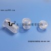 龍三塑膠標準件廠供應塑料螺桿M10*15 空心螺絲配螺母PC環保