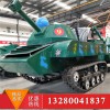 一步一個(gè)腳印 兒童游樂(lè)坦克車(chē) 大型迷彩仿真坦克 雪地坦克車(chē)