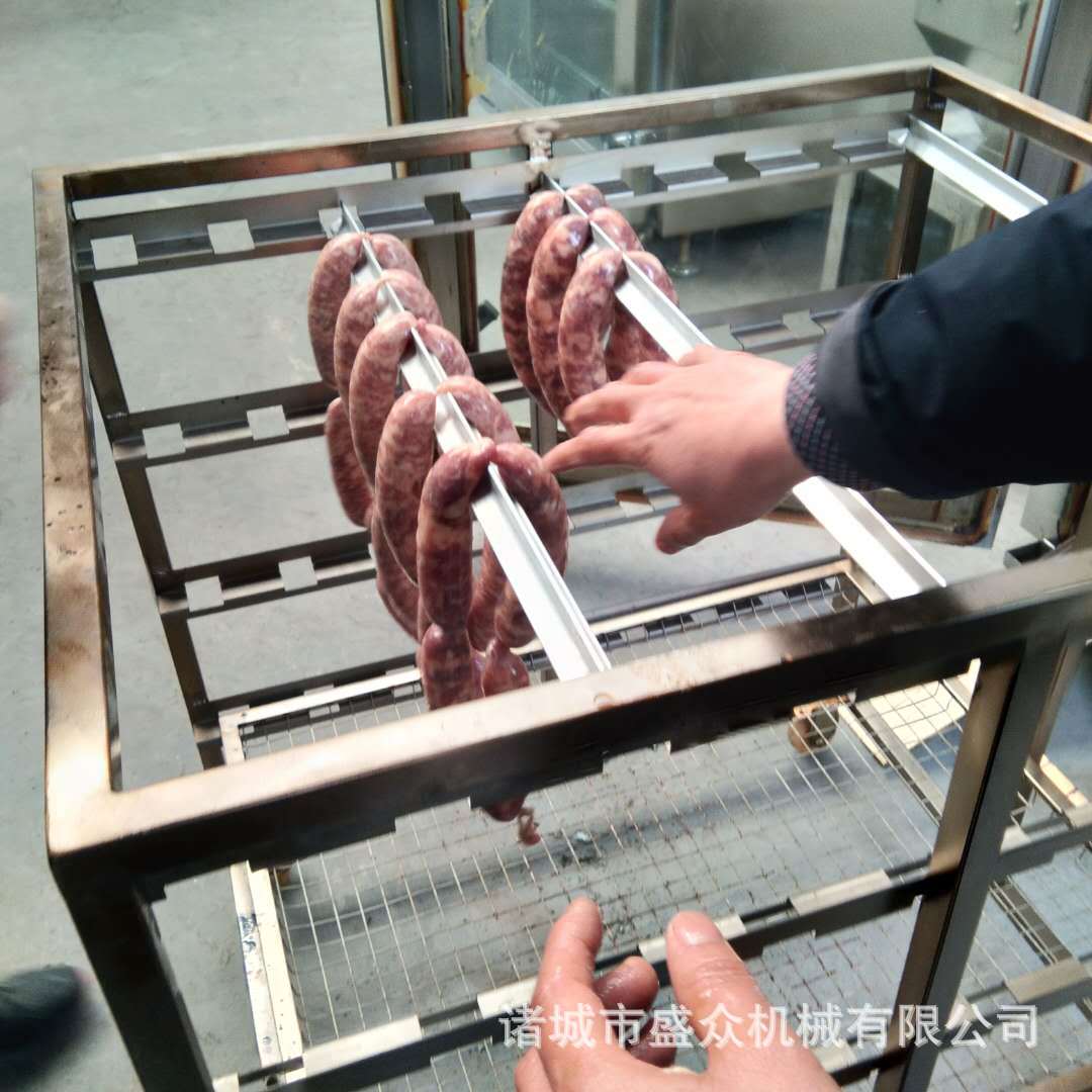 液壓灌腸機  自動香腸灌腸機  哈爾濱紅腸成套加工設備示例圖3