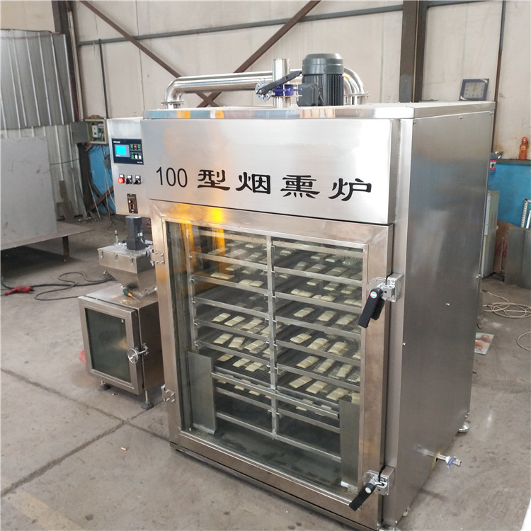 盛眾供應(yīng)煙熏爐   全自動煙熏爐 蒸熏烤爐 食品斬拌機(jī) 600L滾揉機(jī)示例圖3