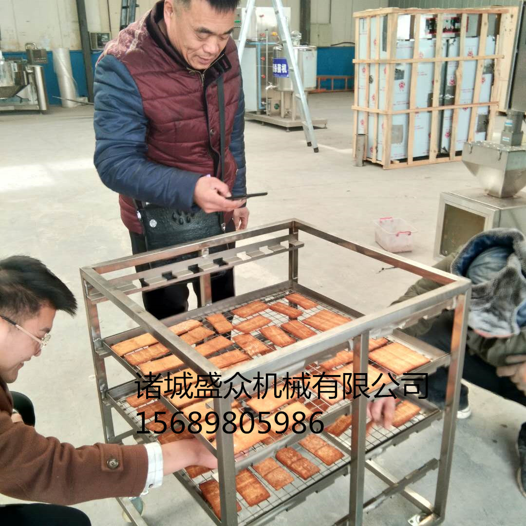 盛眾供應(yīng)煙熏爐   全自動煙熏爐 蒸熏烤爐 食品斬拌機(jī) 600L滾揉機(jī)示例圖11