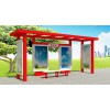 河南南陽標(biāo)識標(biāo)牌黨建牌公交候車亭宣傳欄垃圾分類亭