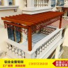 名豪tf-960仿木紋鋁合金葡萄架 戶外陽臺(tái)庭院葡萄架廊架雨棚 葡萄架雨棚 陽光板雨棚