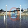 鋼結(jié)構(gòu)浮碼頭浮橋水上建筑景觀交通浮橋碼頭游艇浮碼頭可加工定制
