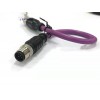 Profibus協(xié)議連接器M12 B型5芯連接器插頭